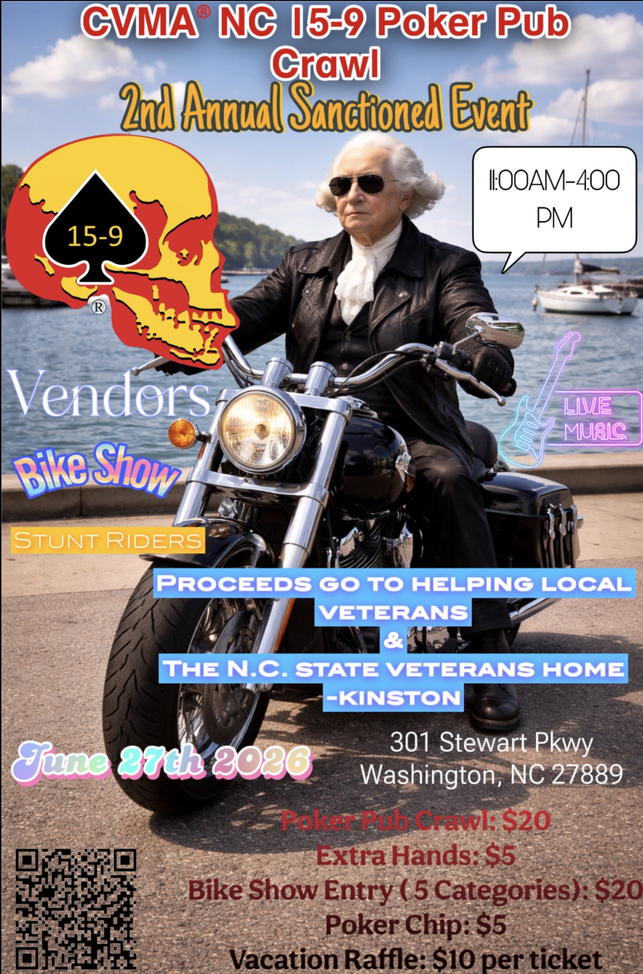 CVMA®️ NC 15-9 Poker Pub Crawl