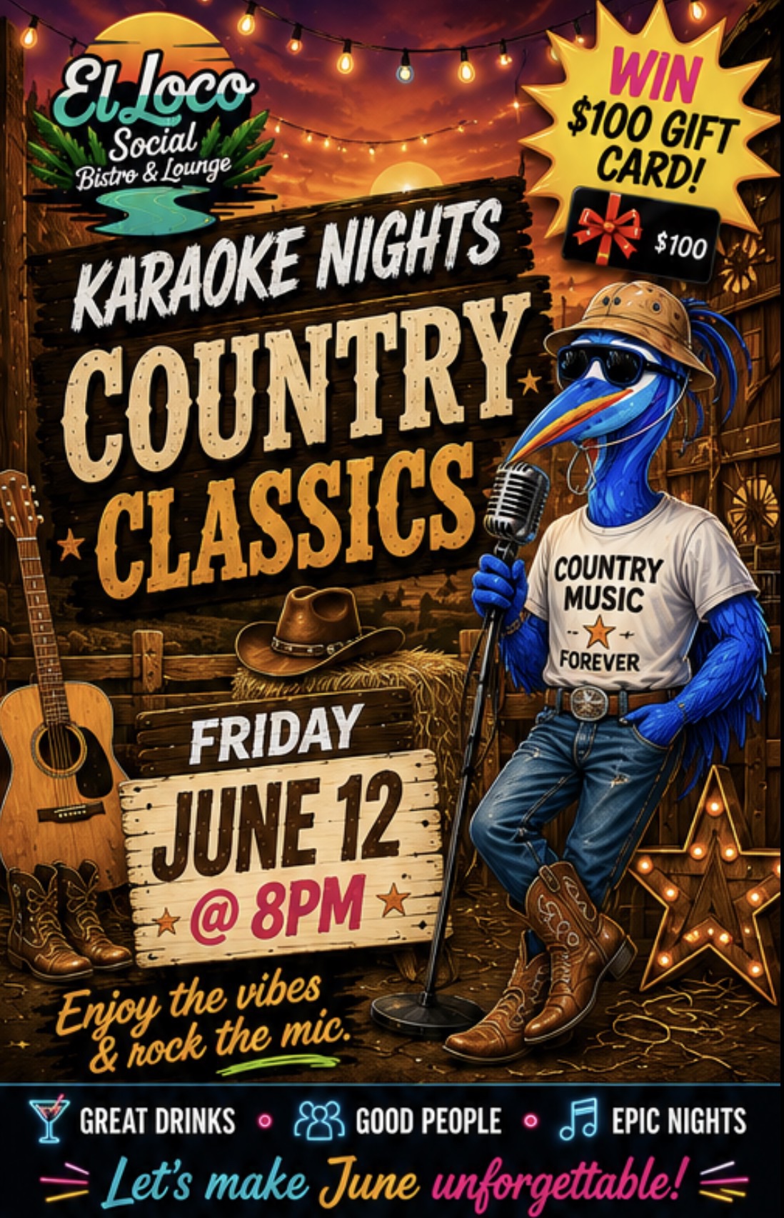 Karaoke Night with DJ Flip Flop