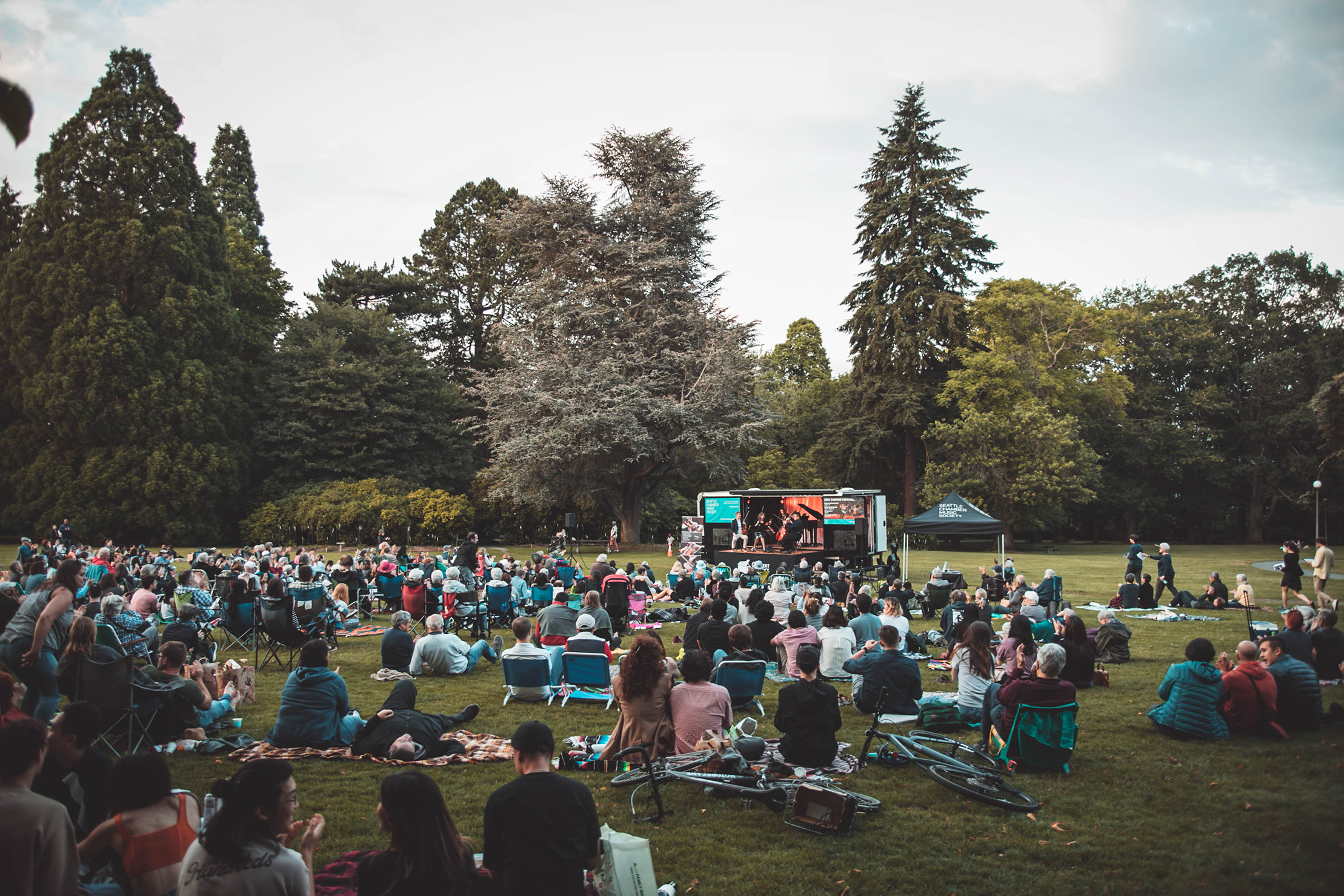 The Concert Truck at Bainbridge Island PAC Town Square