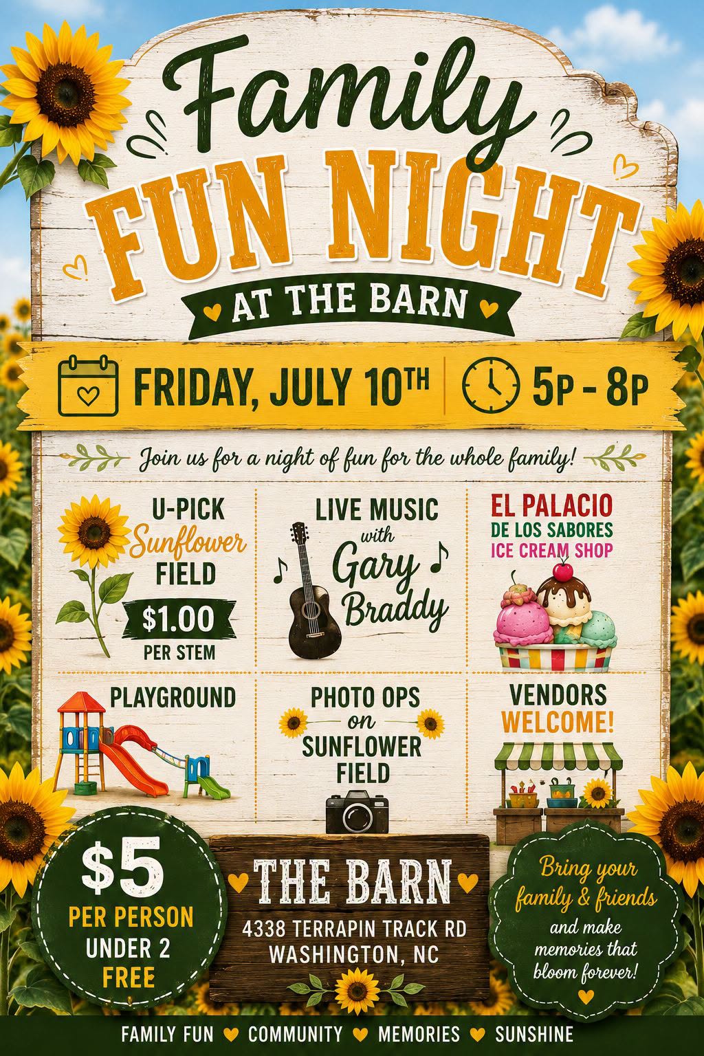 Family Fun Night at The Barn