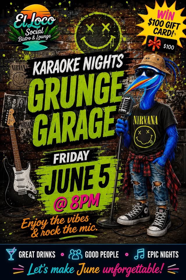 Karaoke Night - Grunge Garage