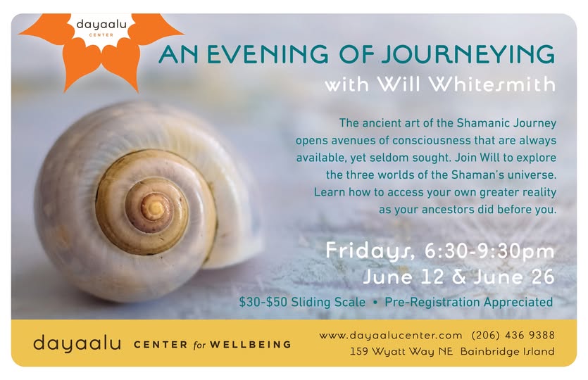 An Evening of Journeying with Will Whitesmith