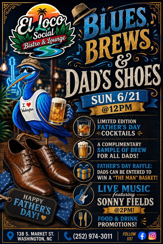 Blues, Brews, & Dads Shoes: Father’s Day Celebration!👨‍💼💙