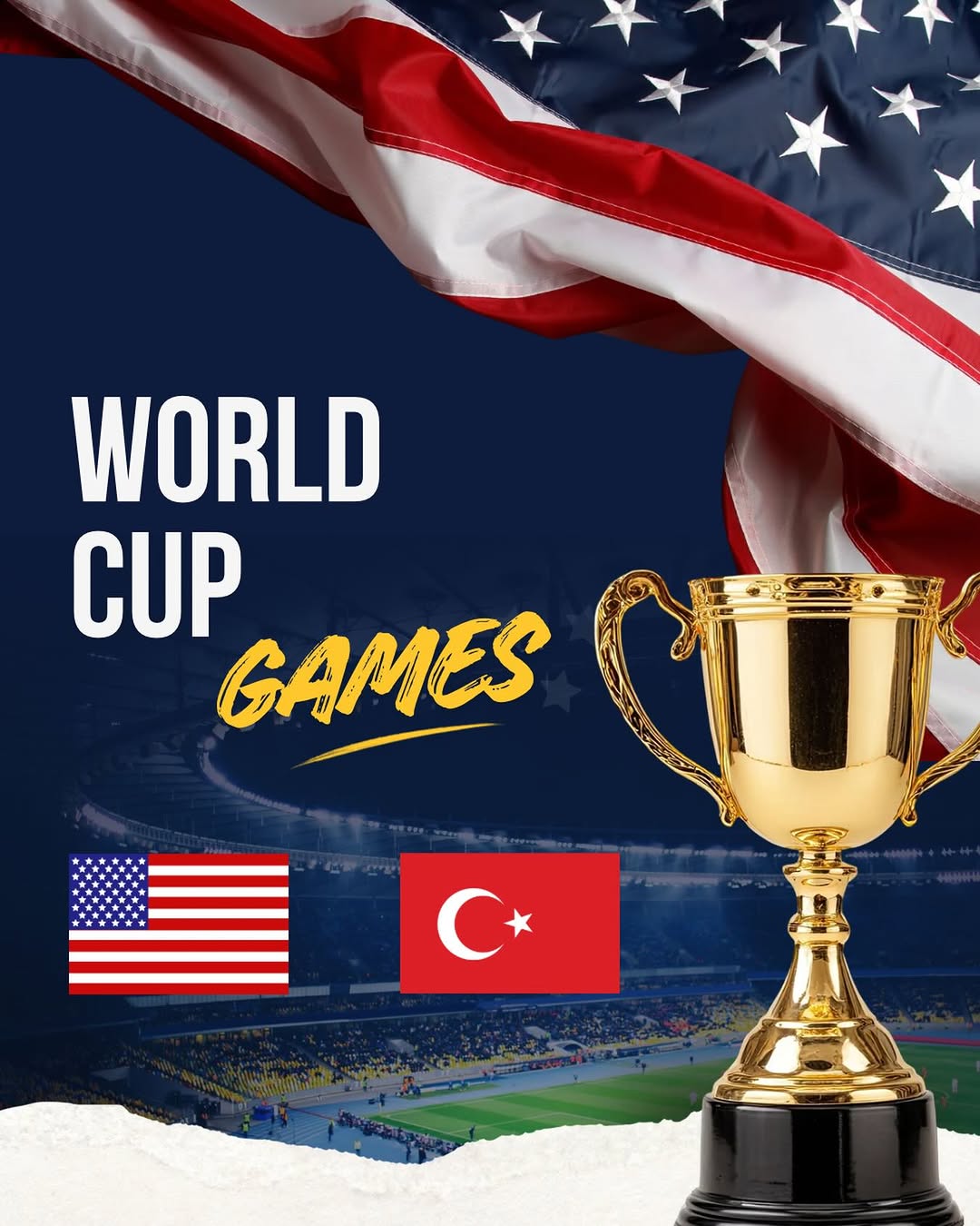 USA vs Turkey World Cup Match
