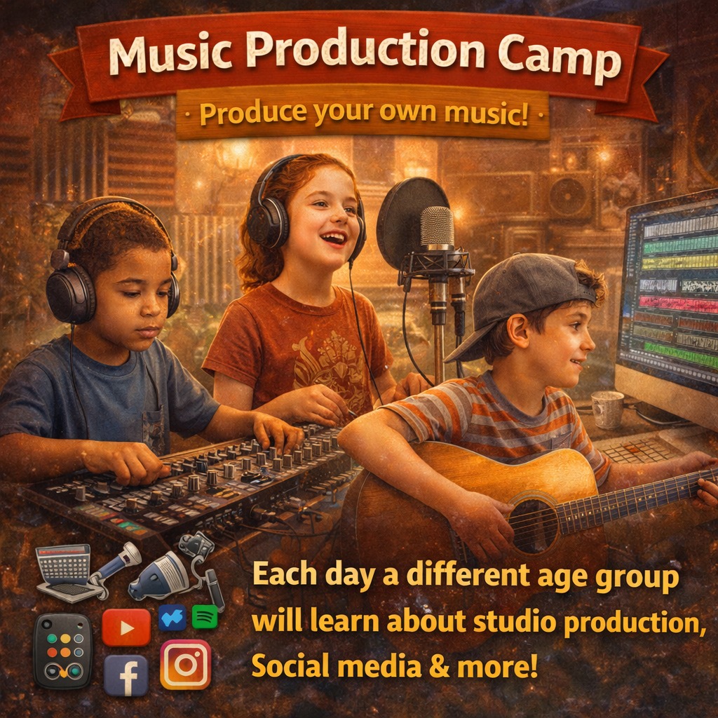 Music Production Camp (15-18 yrs.)