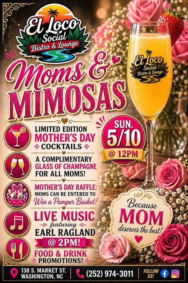 “Mom’s & Mimosas” Celebration 5/10 @12PM! 💕🌹