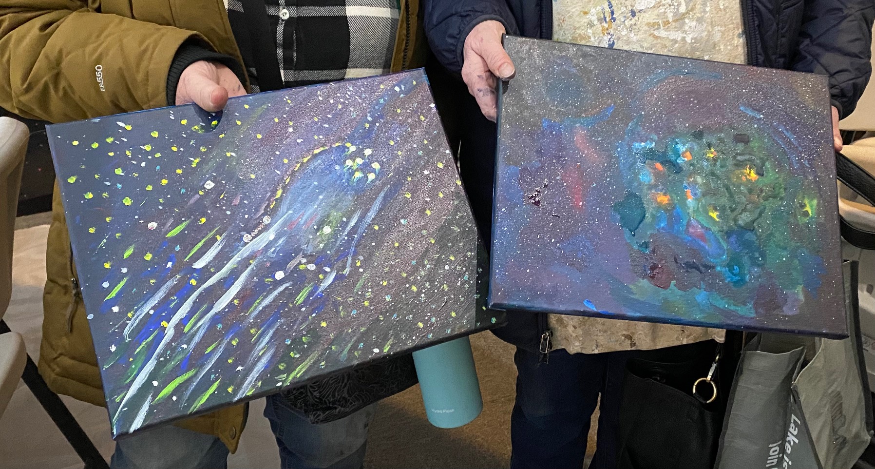 Paint Night at the Planetarium: Black Holes & Dark Matter