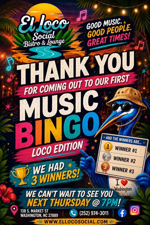 Music Bingo—Loco Edition