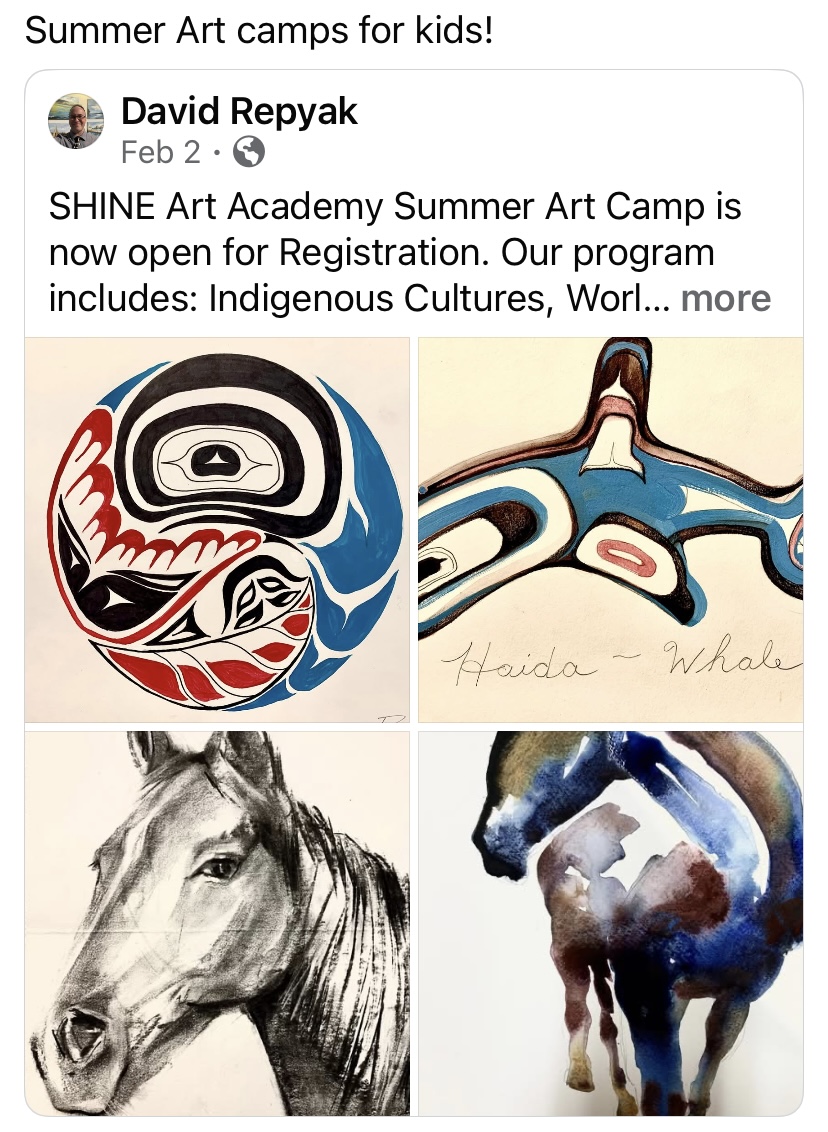 SHINE Art Academy - Summer Art Camp Registration