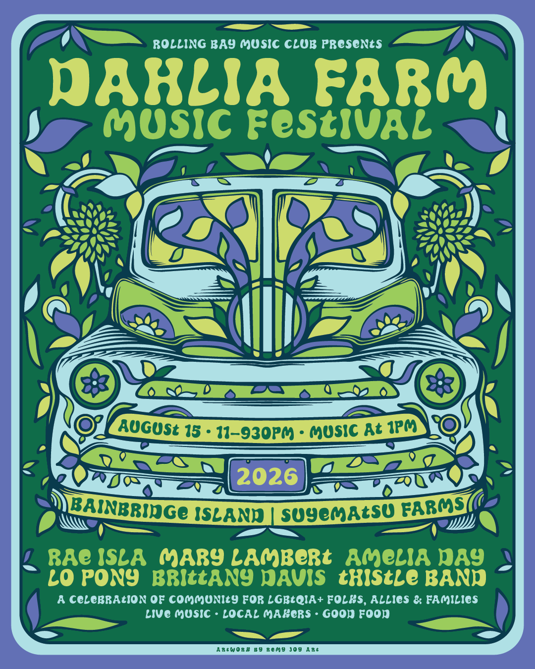 Dahlia Farm Music Festival