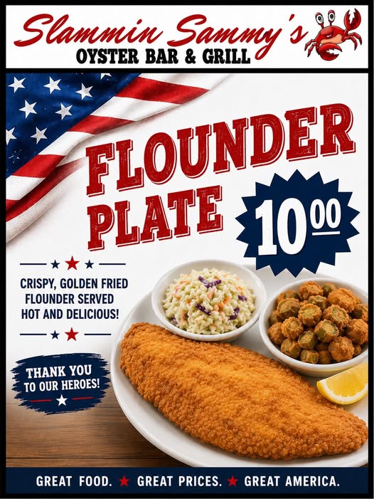 Flounder Plate Special