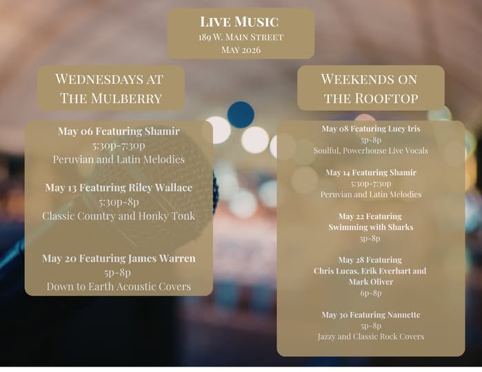 Live Music: James Warren